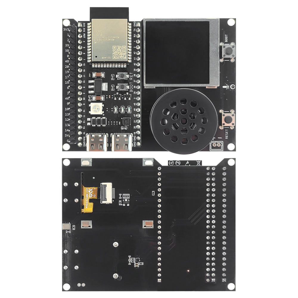 Esp32 S3 Development Board Lot - ESP32-S3 N16R8 Ontwikkelingsbord met 1,54 inch