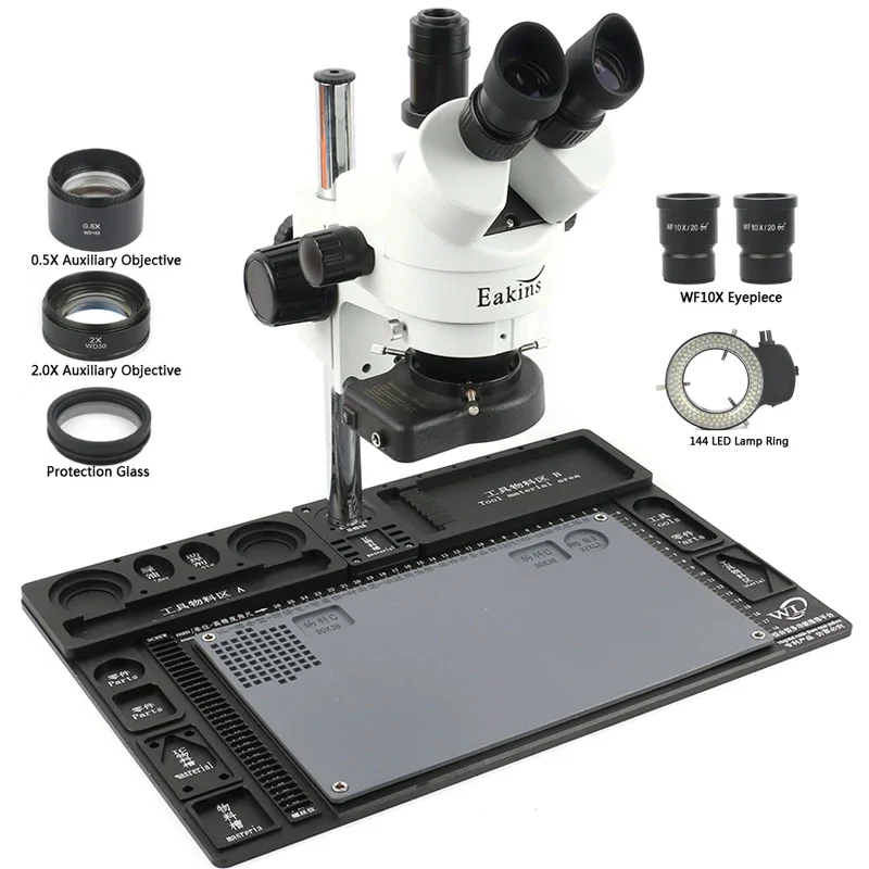 Grote Multifunctionele Alumini - Stereo Trinocular Microscope Pcb recensie en prijs