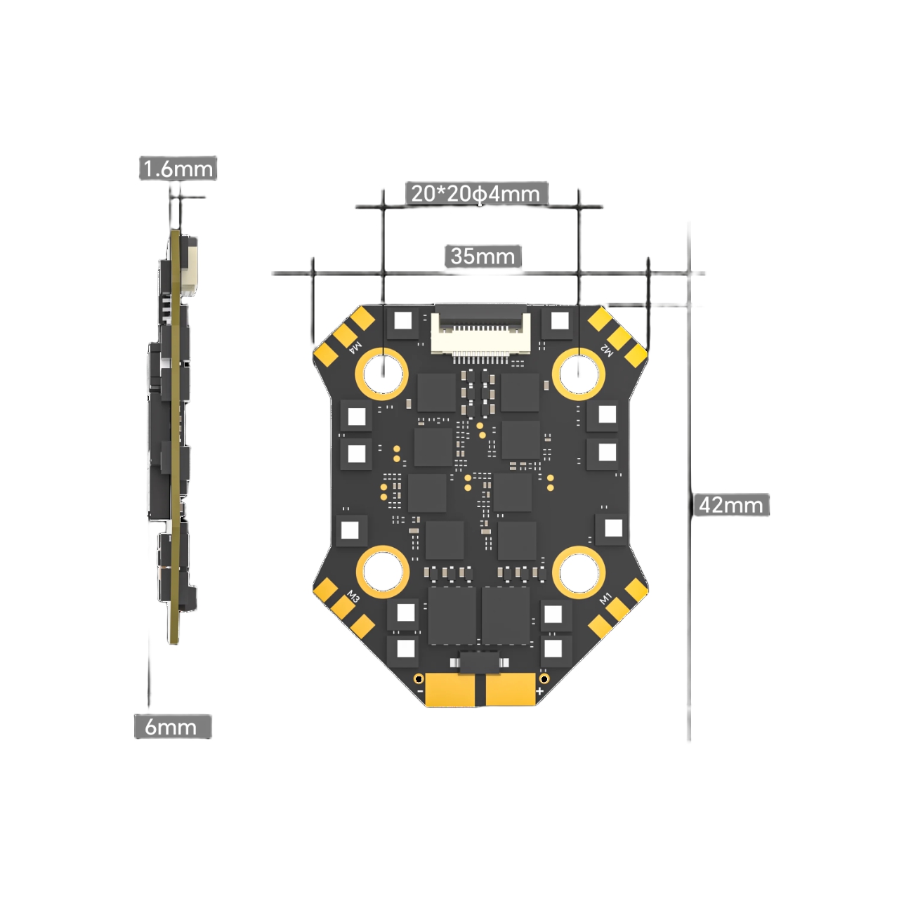 IFlight Borg Mini F7 Stack met - Fpv Flight Controller F7 Stack 60A recensie en prijs