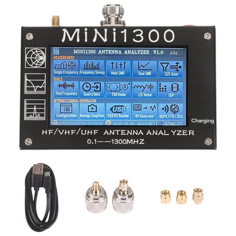 ALIM-Mini1300 4,3 inch /VHF/UH - Signal Generator Spectrum Analyzer recensie en prijs