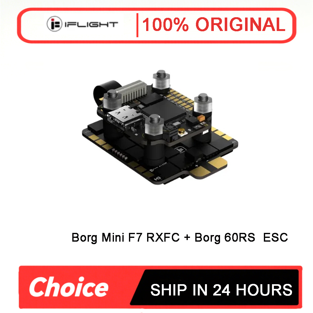 Borg Mini F7 Stack met 60RS 60 - Fpv Flight Controller F7 Stack 60A recensie en prijs